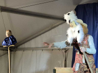 Theater im Kirmeszelt