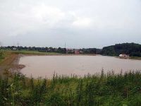 Regenrückhaltebecken