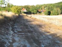 Radwegebau zwischen Hochstedt und GVZ