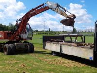 Tennisplatte - Umzug