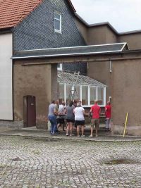 Unwetter über Hochstedt