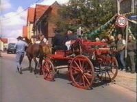 Historische Feuerspritze