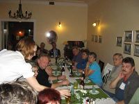 Abendessen im Hotel