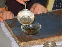 Aufgelöstes Gummi arabicum