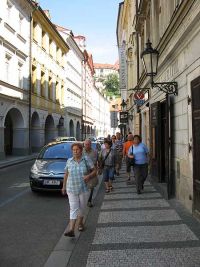 Unterwegs auf der Kleinseite