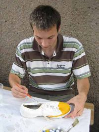 Schuhkunst der Erwachsenen