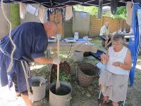 Rühren in der Küpe