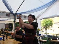 Regina Ross bringt Stimmung