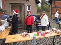 Vorbereitung am Bürgerhaus