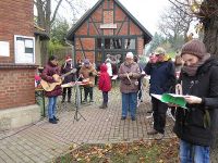 Weihnachtsbaumsetzen