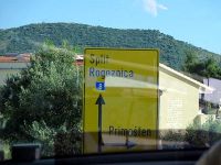 Abfahrt nach Primošten