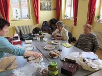 Weihnachtsbaumsetzen