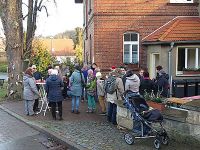 Weihnachtsbaumsetzen