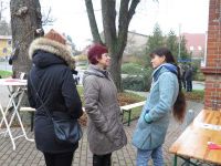 Weihnachtsbaumsetzen