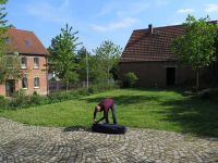 Aufbau der Pavillons