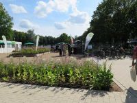 Am Eingang zur Landesgartenschau