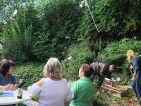 Taubenflug zur Eröffnung