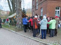 Weihnachtsbaumsetzen 2017