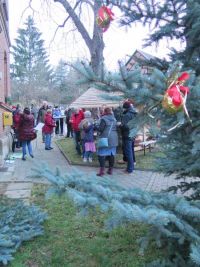 Weihnachtsbaumsetzen 2017
