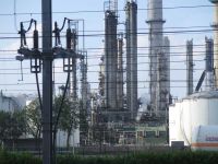 Raffinerie in Rotterdam