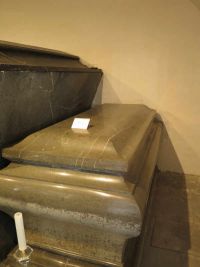 Bayreuth - Sarg der Markgräfin Wilhelmine