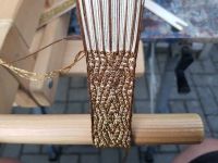 Nachgewebte Altartuchborte Halberstadt