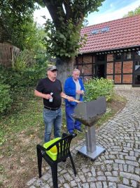 Waidfestvorbereitung