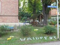 Waidfestvorbereitung